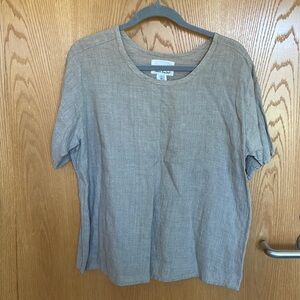 FLAX linen tee